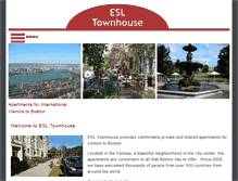 Tablet Screenshot of esltownhouse.com